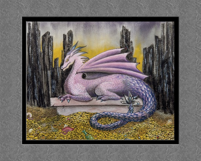 Black Tourmaline Dragon