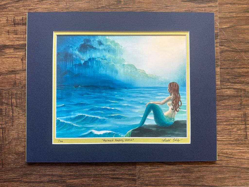 Mermaid Keeping Watch