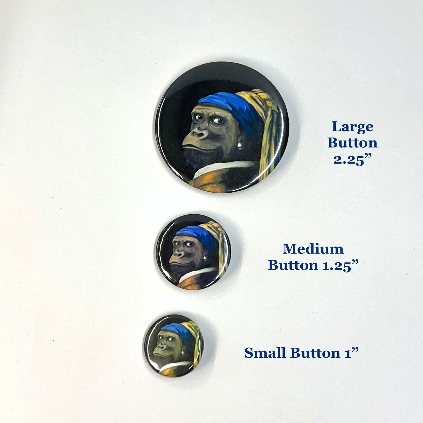 Gorilla with a Pearl Earring