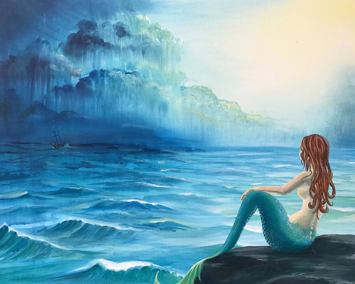 Mermaid Keeping Watch