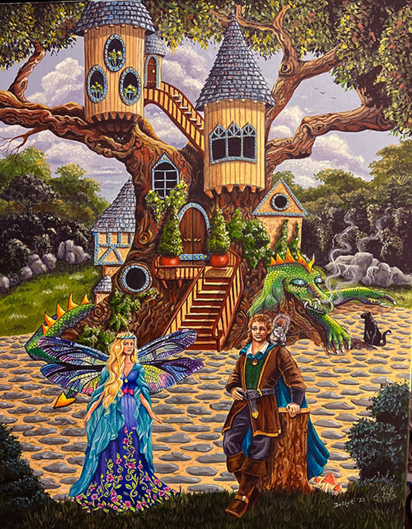 Squirrel King and Dragonfly Queen